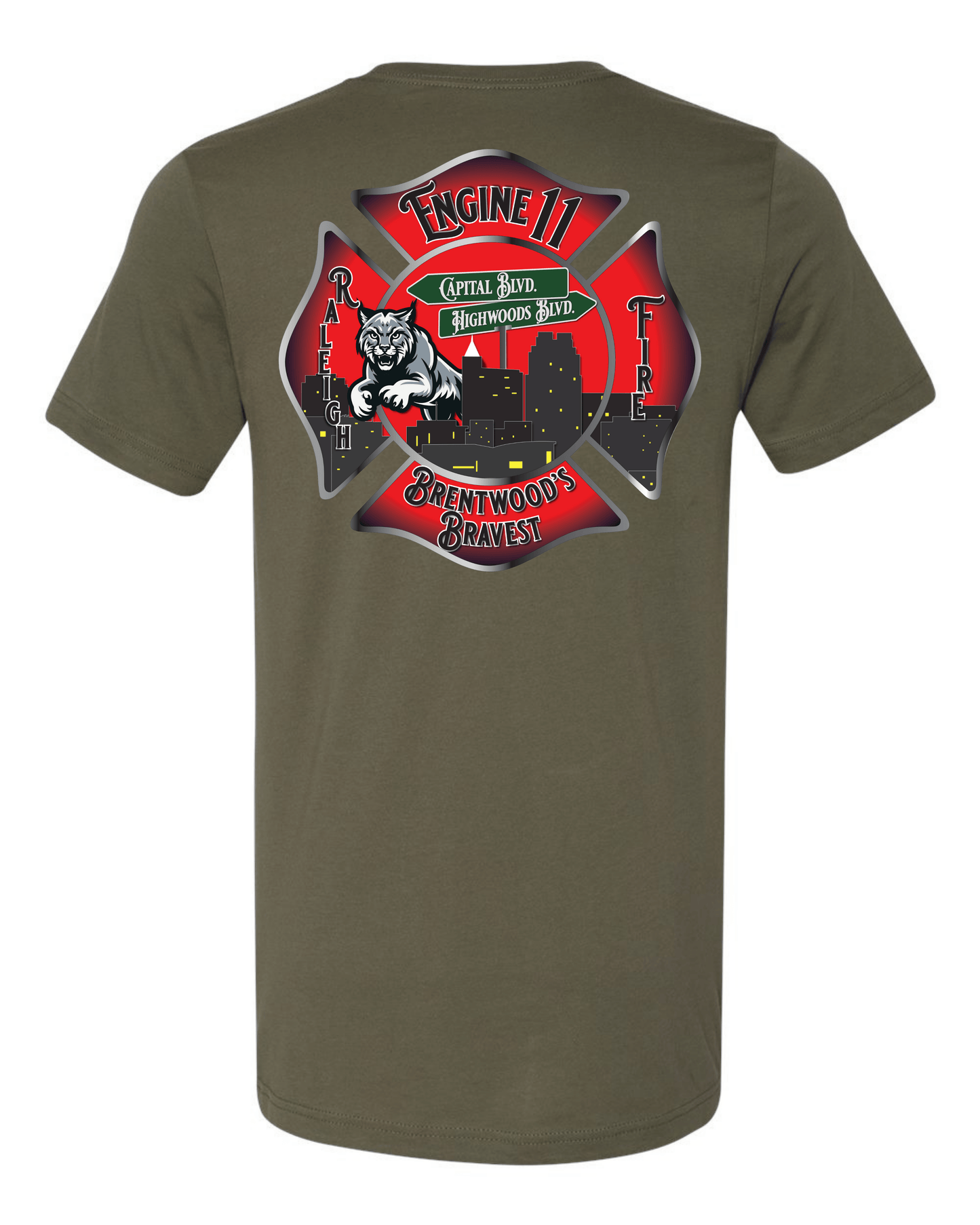 Raleigh NC Engine 11 "Brentwood's Bravest"