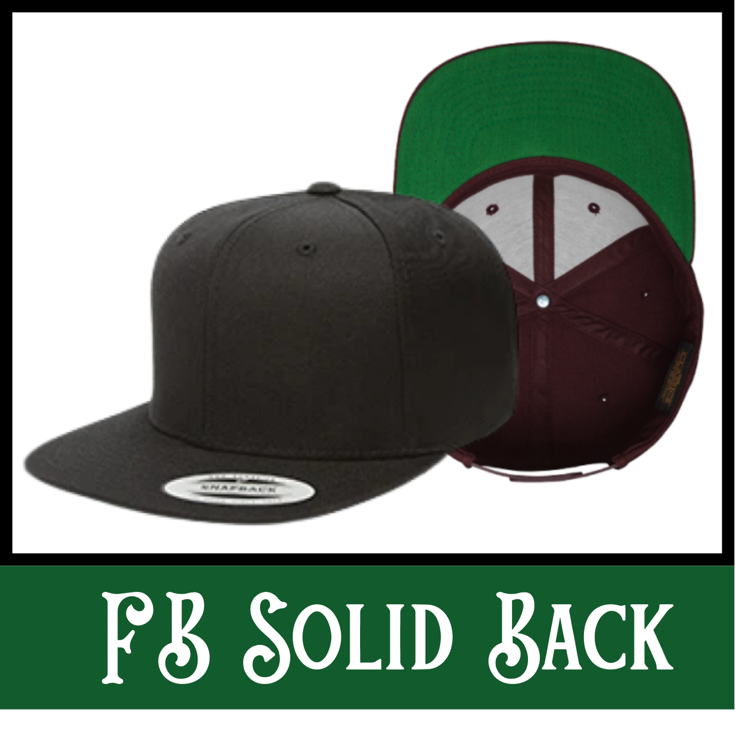 FLAT BILL HOSE HAT