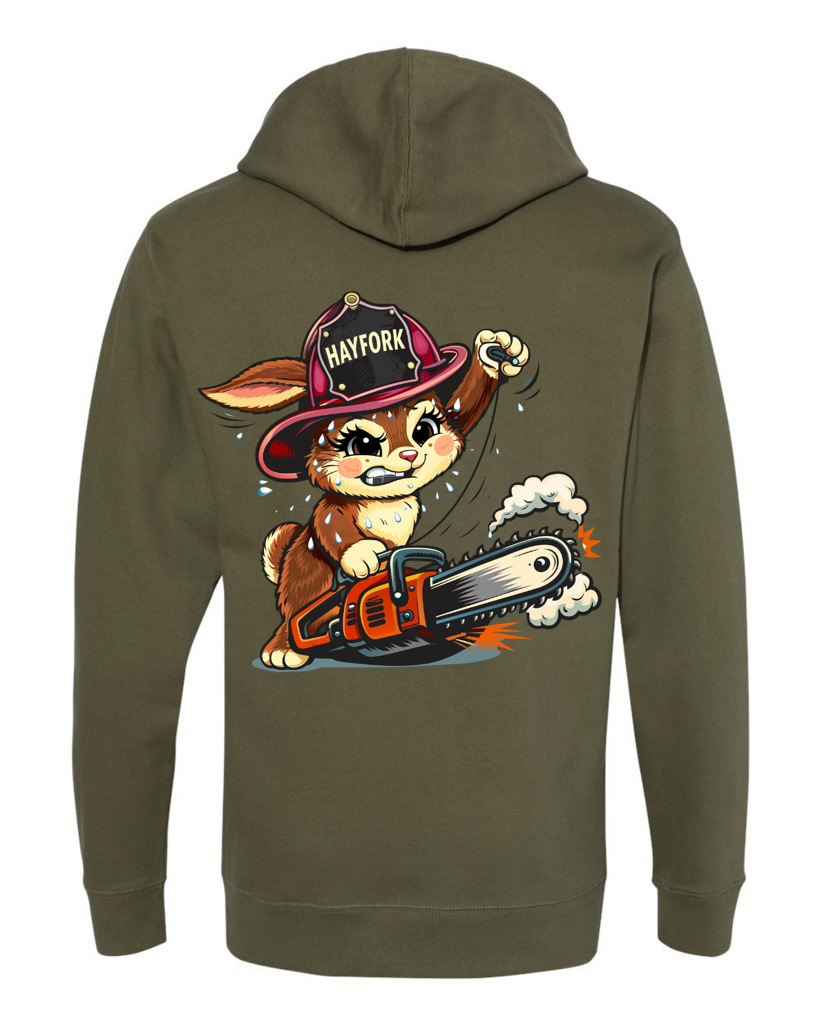 Hayfork Fire - The Sweaty Bunny