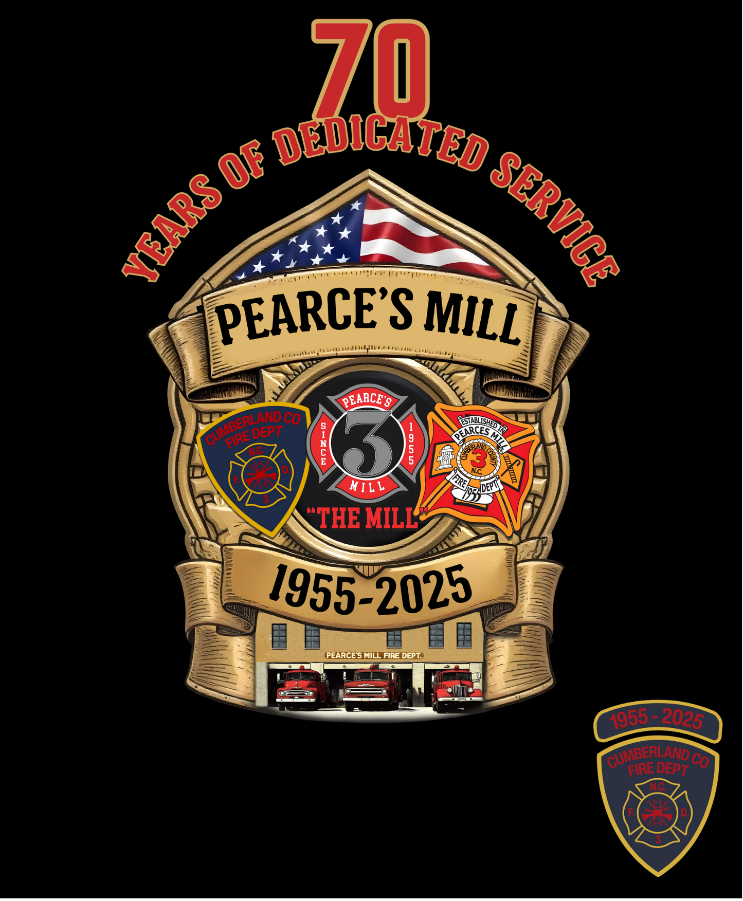 Pearce's Mill FD - 70th Anniversary