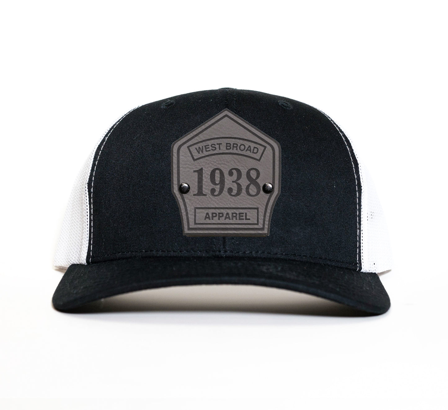 Shield Hat - Black/White