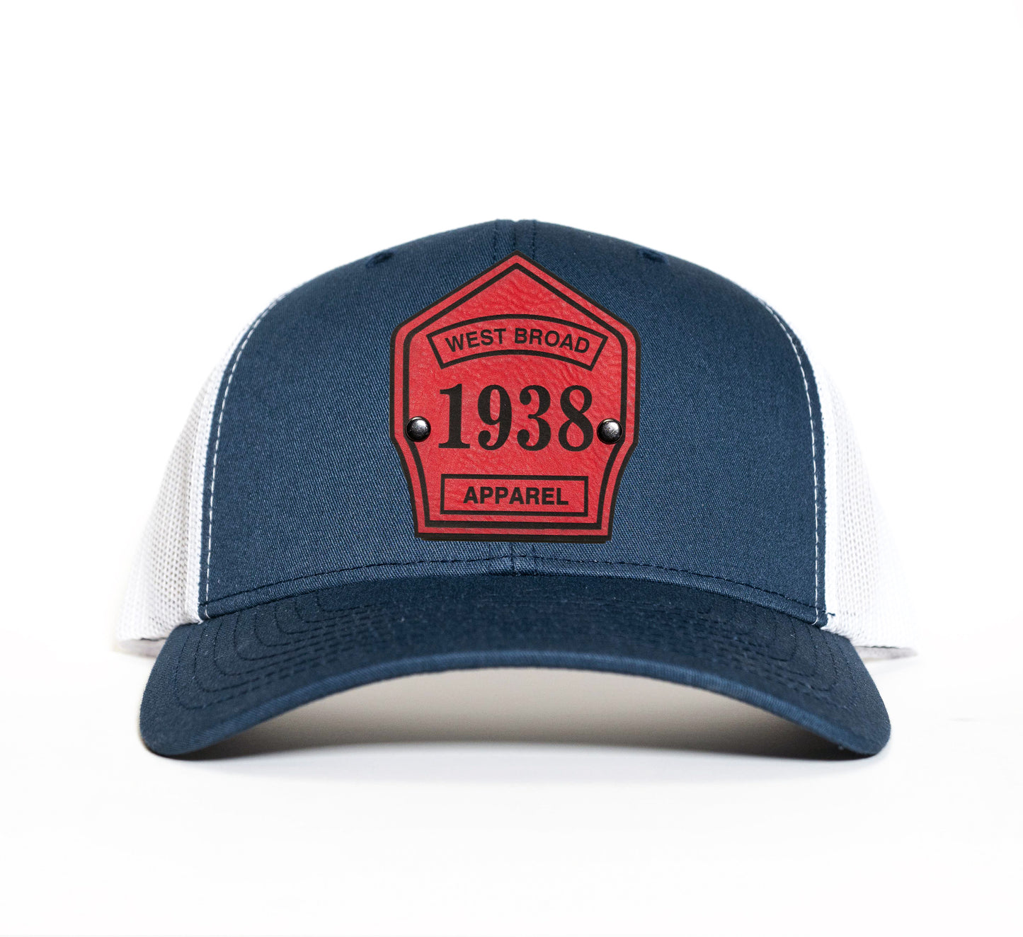 Shield Hat - Navy/White