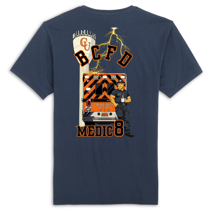 Buies Creek Fire - Medic 8