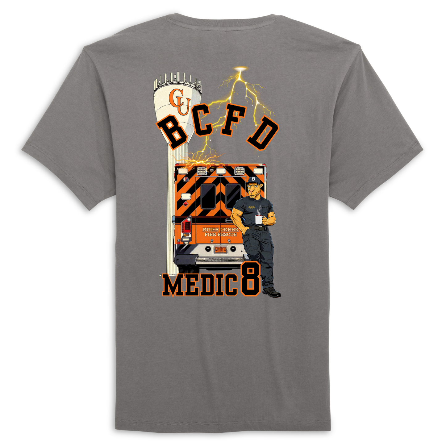 Buies Creek Fire - Medic 8