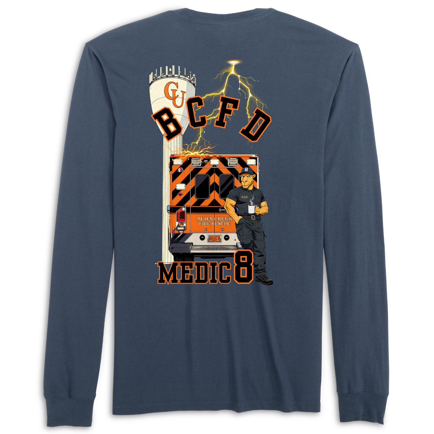 Buies Creek Fire - Medic 8