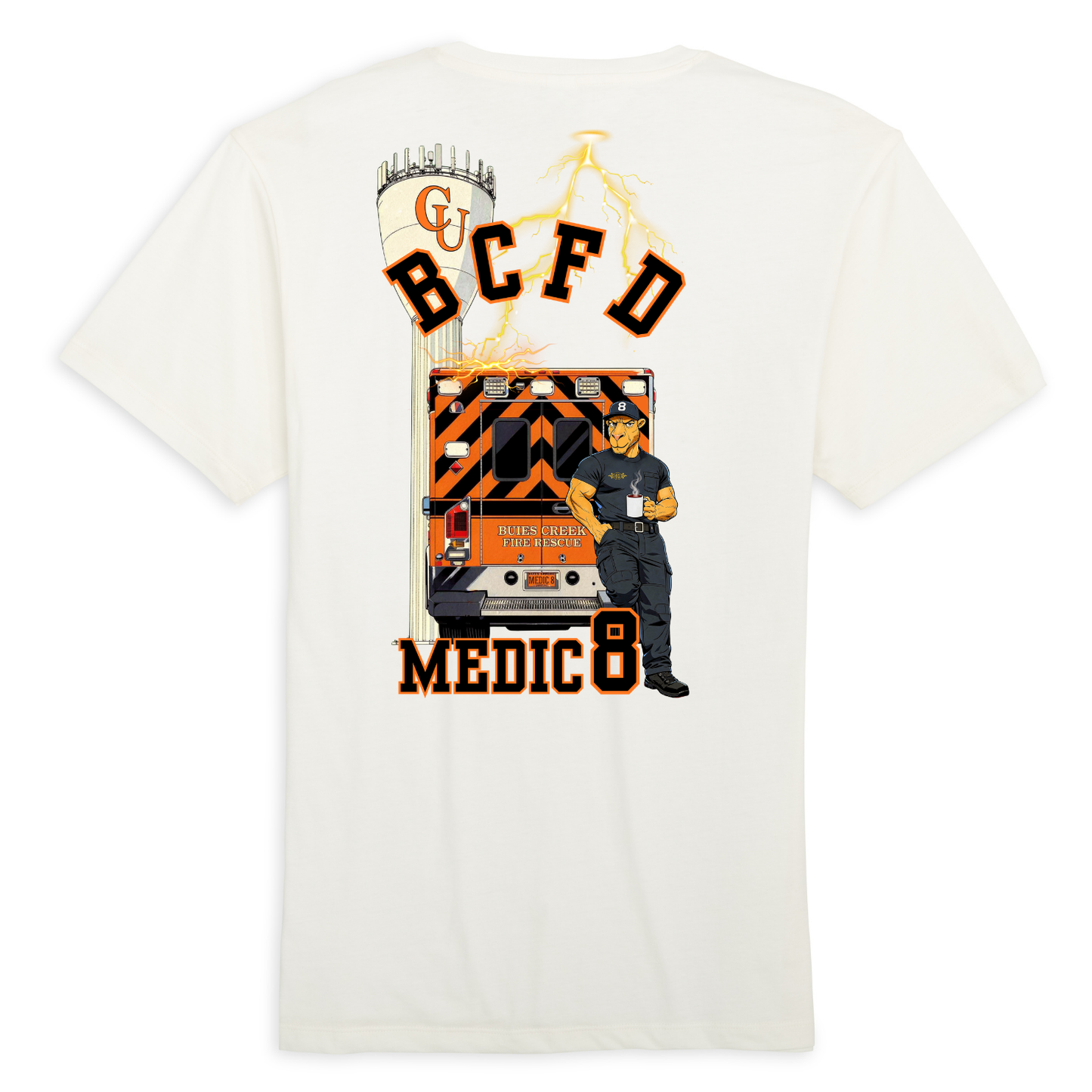 Buies Creek Fire - Medic 8