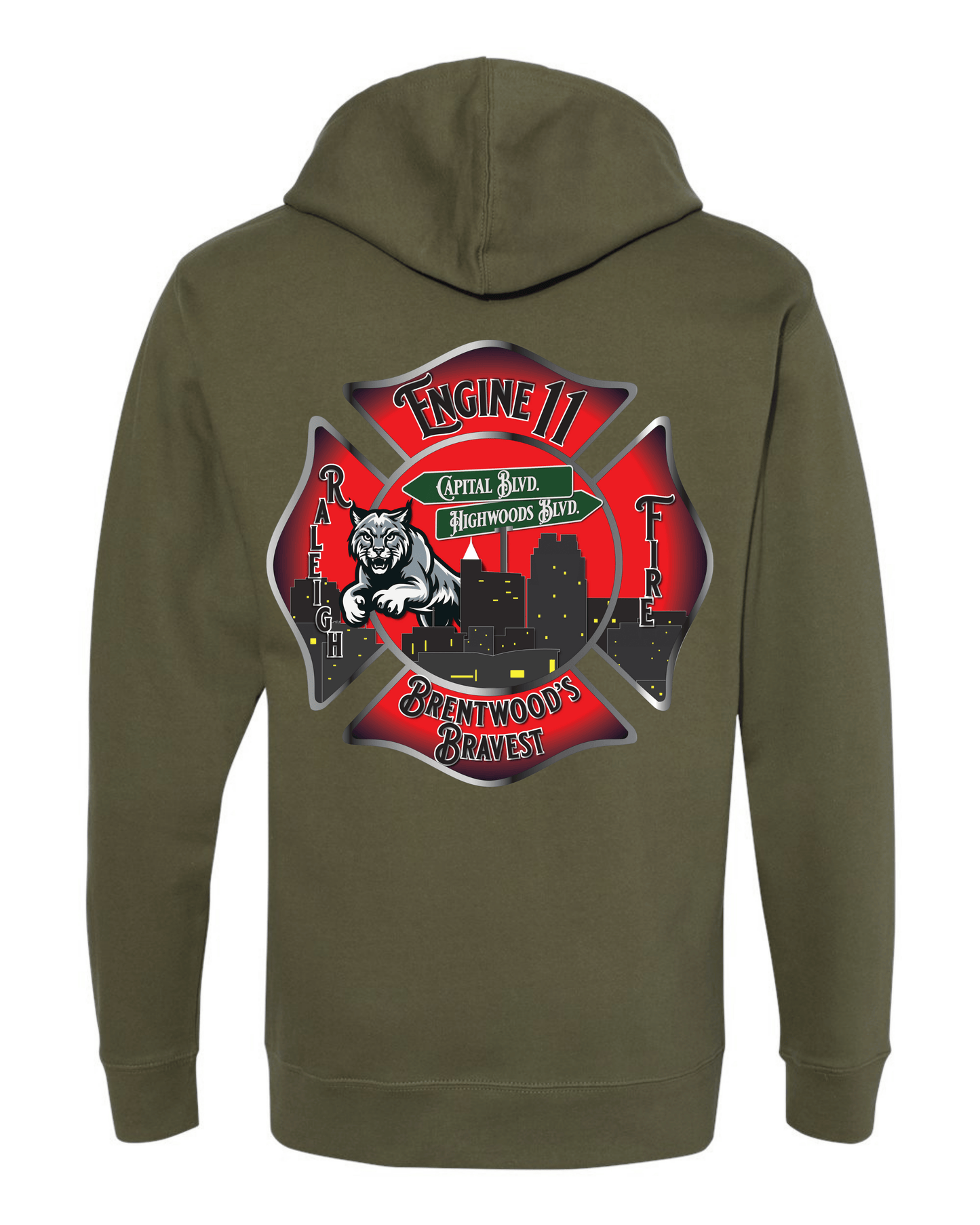 Raleigh NC Engine 11 "Brentwood's Bravest"