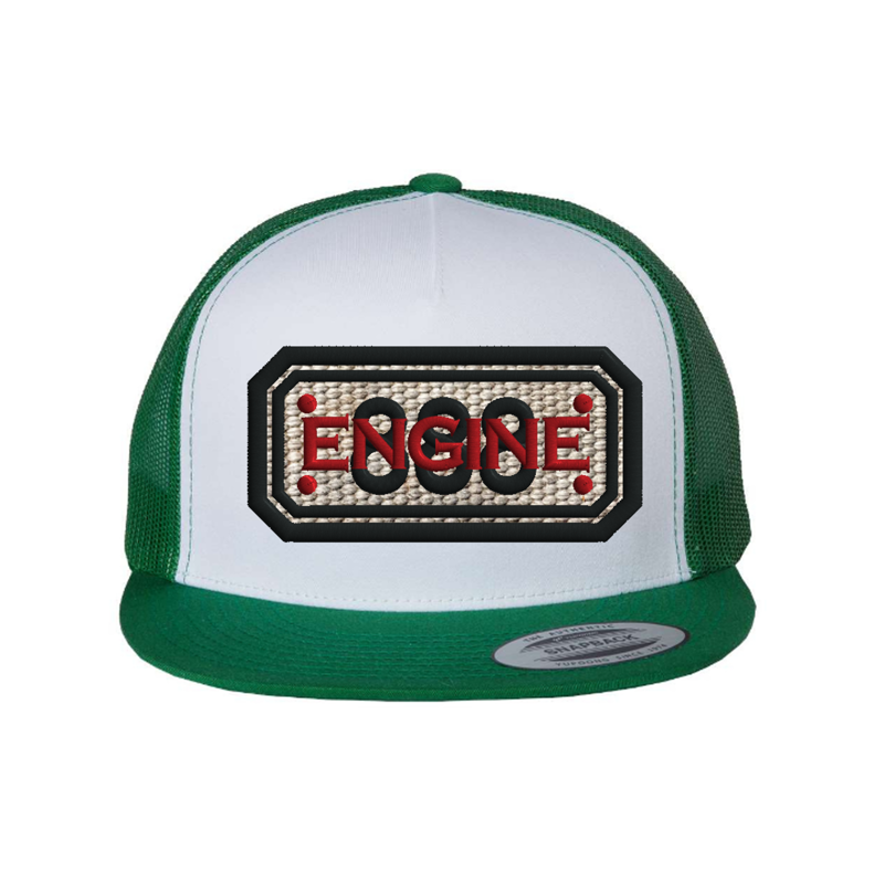 Front White Green