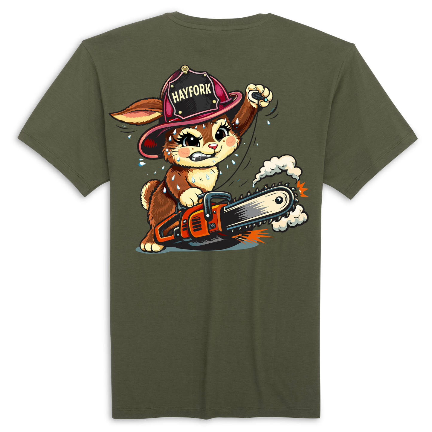 Hayfork Fire - The Sweaty Bunny