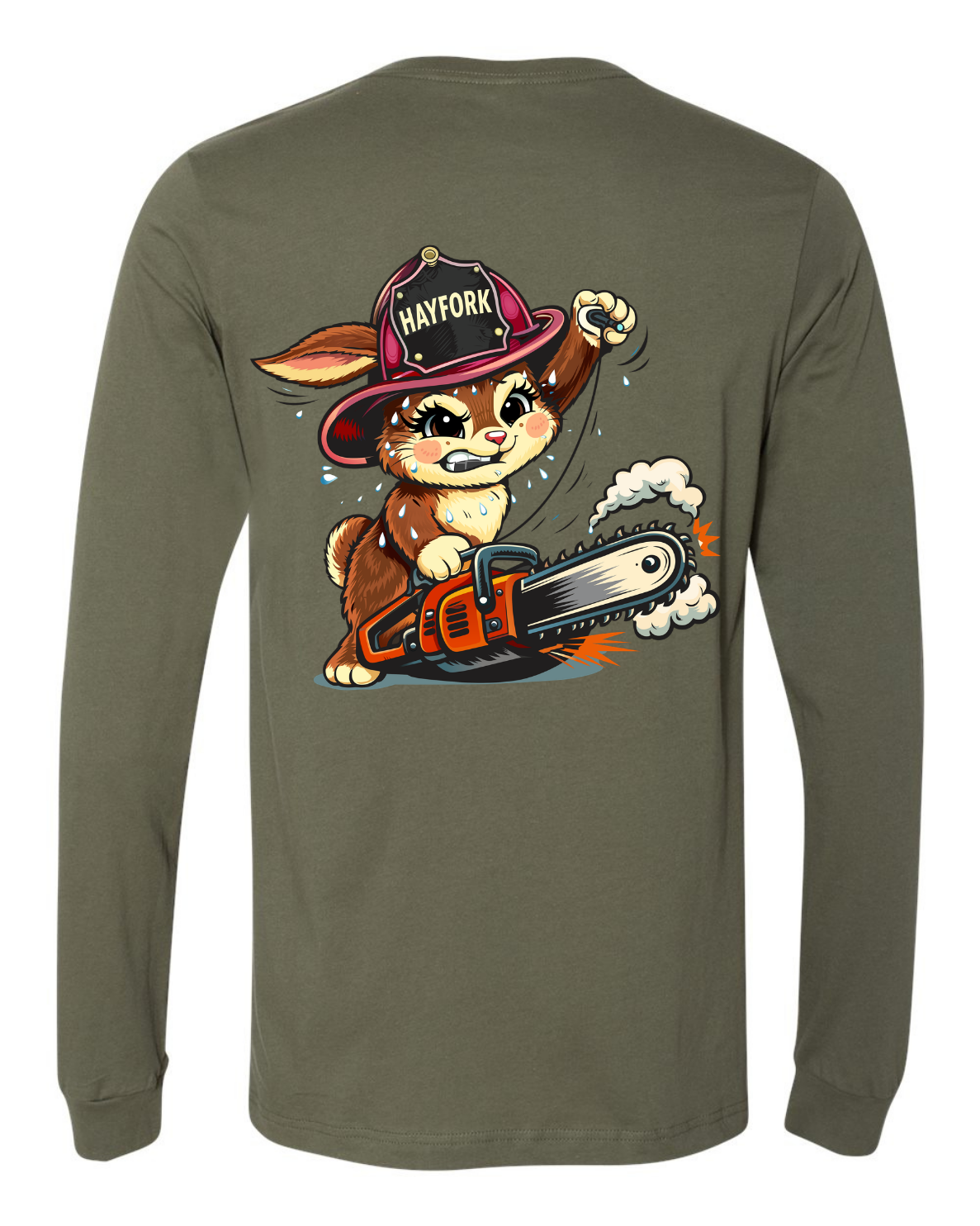 Hayfork Fire - The Sweaty Bunny