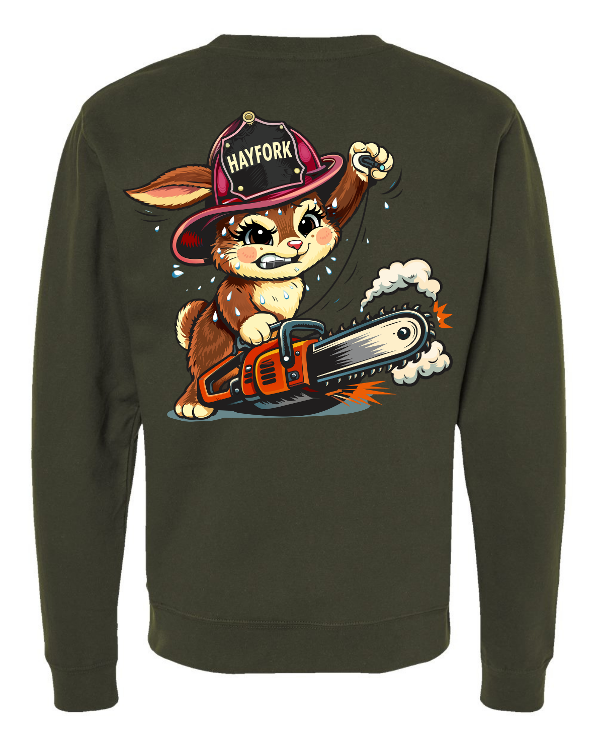 Hayfork Fire - The Sweaty Bunny