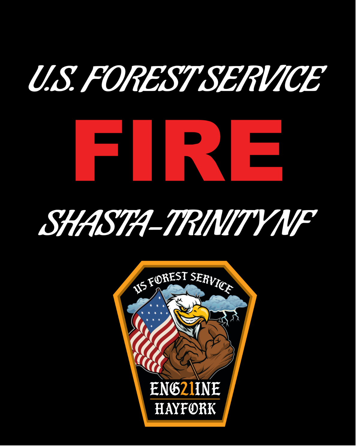 Hayfork Engine 321 - US Forest Service