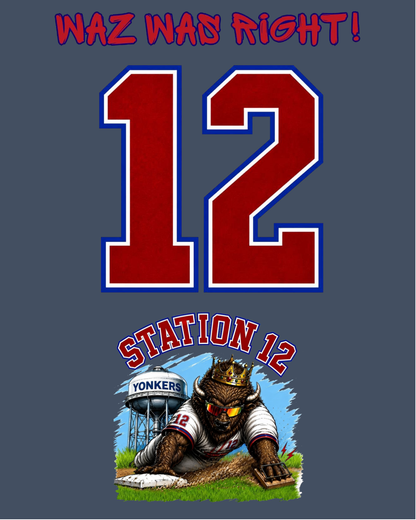 Yonkers 12-WAZ WAS RIGHT!