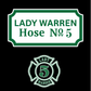 Lady Warren Hose Company - The Sign