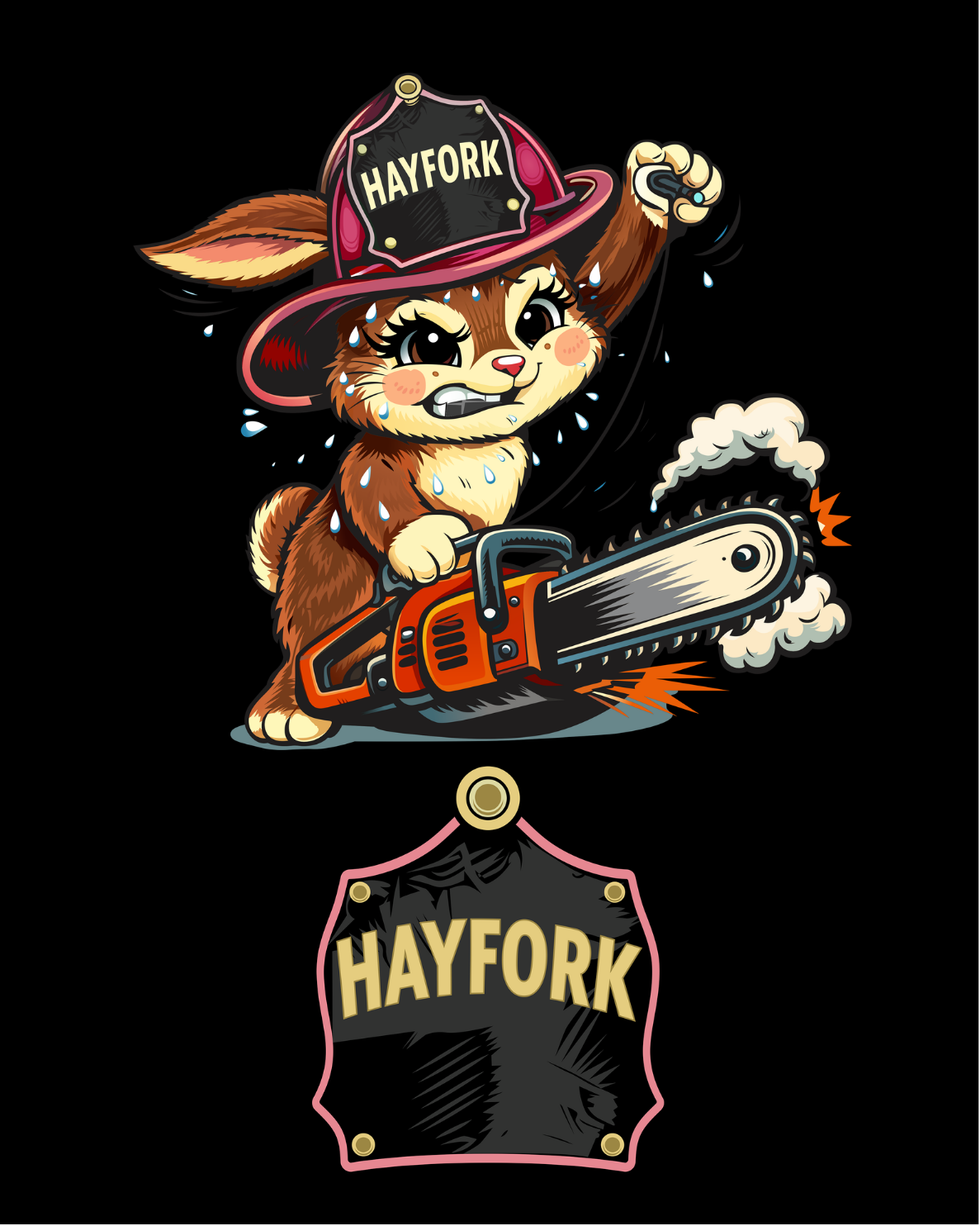 Hayfork Fire - The Sweaty Bunny