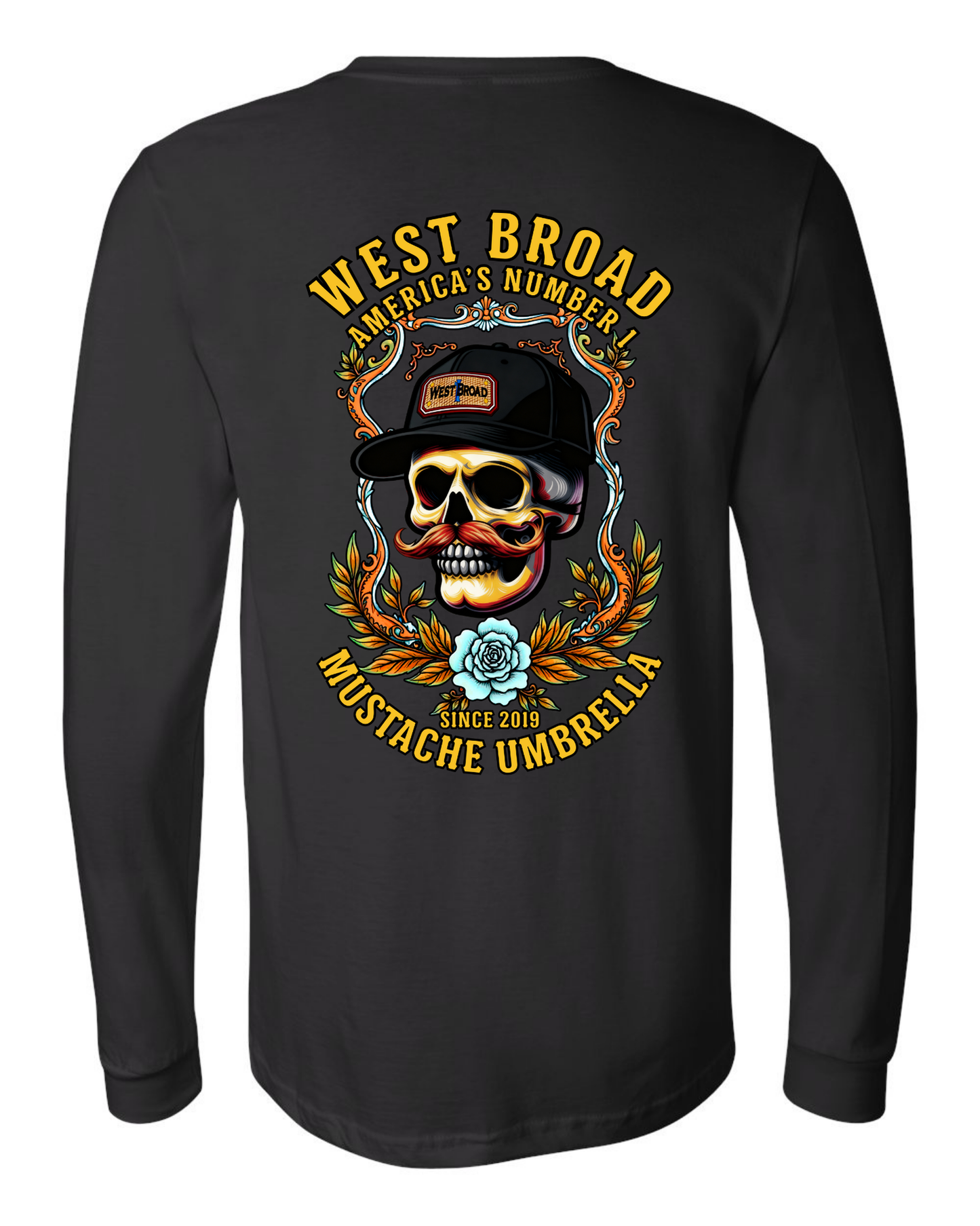 WBA America's #1 Mustache Umbrella