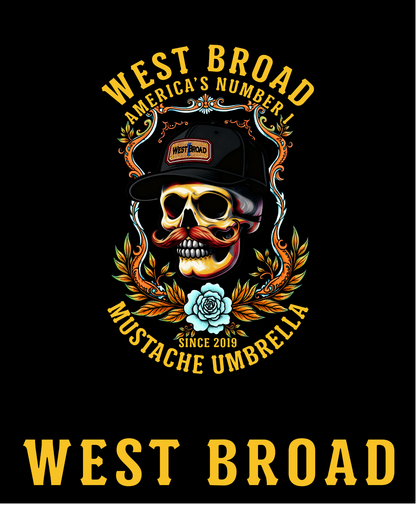 WBA America's #1 Mustache Umbrella