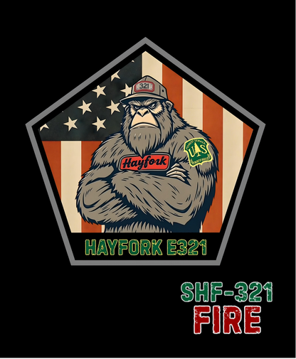 Hayfork Engine 321 - The "Squatch"