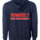Number 7 Fire Department (Red Text)