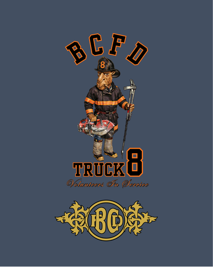 Buies Creek Fire - Truck 8