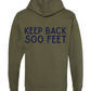 KEEP BACK 500 FEET