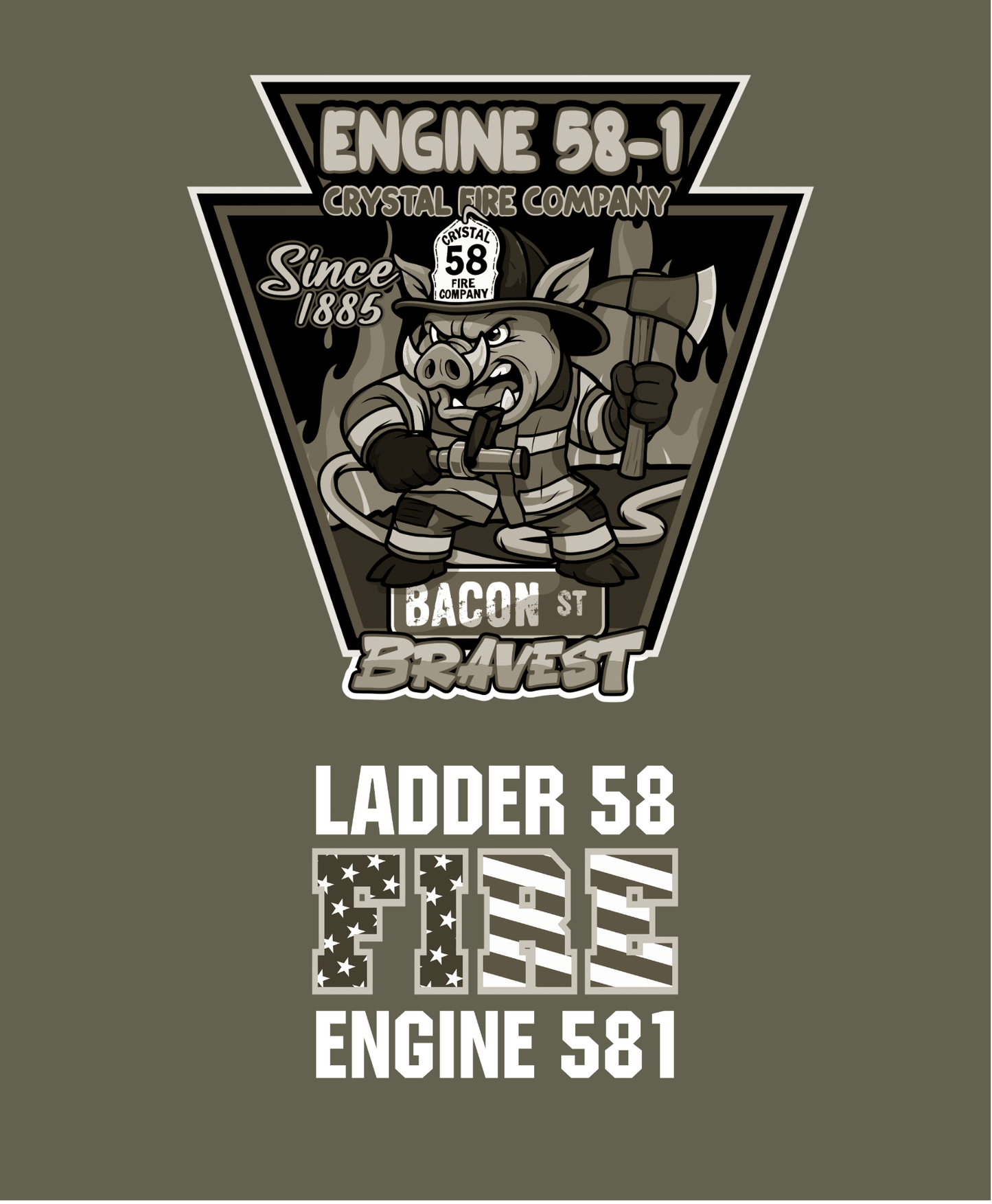 DTT - Crystal Fire Company - Bacon St. Bravest