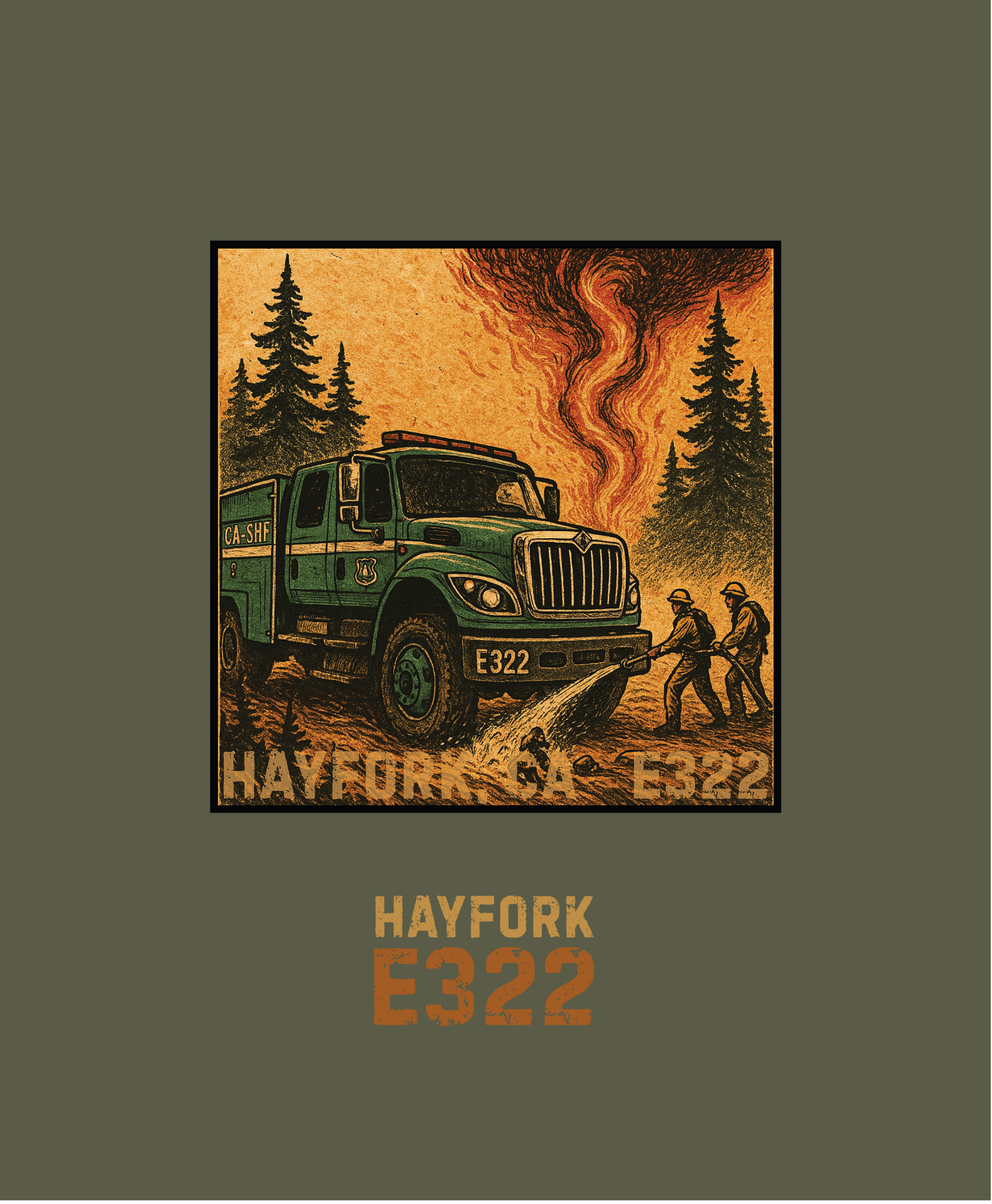 Hayfork E322 - Vintage