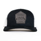Shield Hat - Black/White
