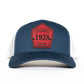 Shield Hat - Navy/White