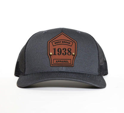 Shield Hat - Charcoal/Black