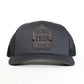 Shield Hat - Charcoal/Black