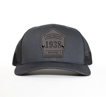 Shield Hat - Charcoal/Black