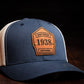 Shield Hat - Navy/White
