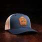 Shield Hat - Navy/White