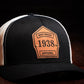 Shield Hat - Black/White
